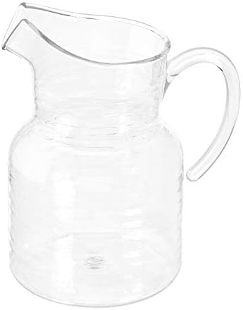 Amazon Basics Round 3 Quart Tritan Farm to Table Pitcher, Clear