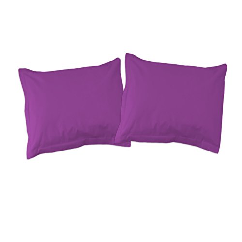 SoulBedroom Viola 100% Cotone Coppia di federe