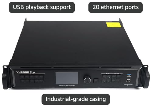 Image of VX2000 Pro LED Video Processor for Big LED Screen Display NOVA VX2000 Pro manages up to 13 Million Pixels
