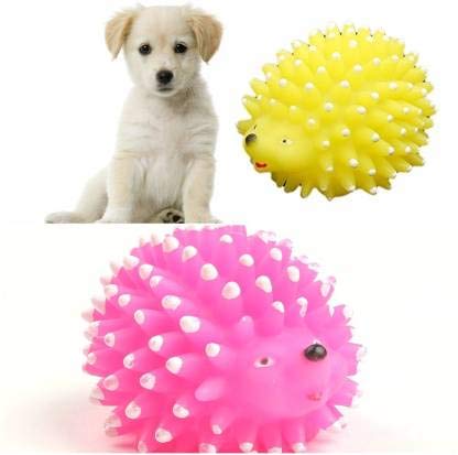 PSK Natural Rubber Cute Colorfull Hedgehog Toy for Puppy Rubber Squeaky Toy for Dog (B07ZRPCKFW) Amazon Price History, Amazon Price Tracker