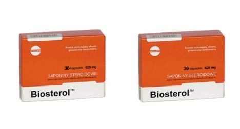 2 x BIOSTEROL 36 CÁPSULAS (TOTAL 72 CAPS) MEGABOL AUMENTA LA TESTOSTERONA