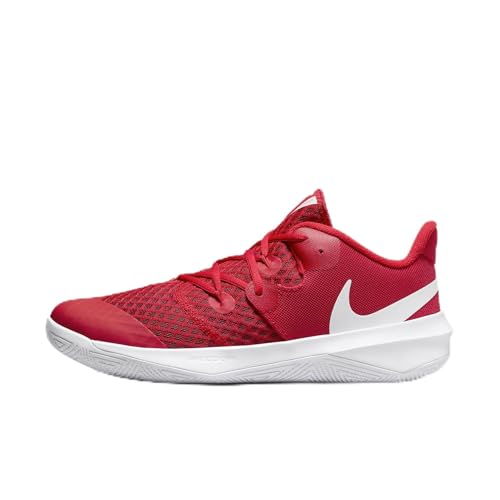 Nike HyperSpeed Court Volleyball Shoes (CI2964-610, University Red/White) Size 4.5