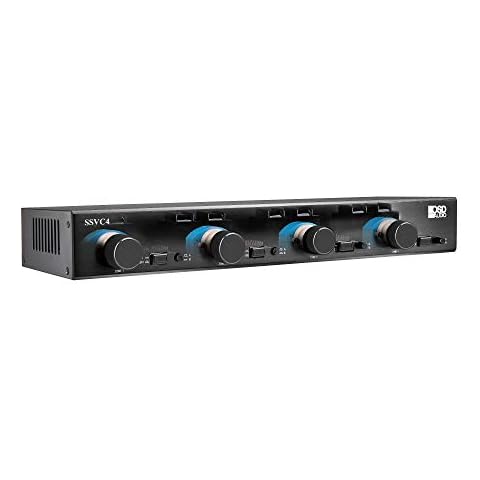 OSD Two Sources, Four Pair Stereo Speaker Select Box with Volume Control SSVC4 Cover