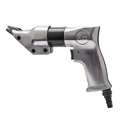 Toplionace Cortador de Aire Neumático Tijeras Cizalla Hoja de Hierro de Corte de 3 Cuchillas Hoja de Hierro de 1,2mm Herramienta de Corte de Malla de Malla de Tamiz