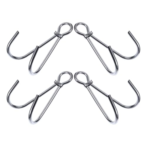 Crochet double-ended de plongée en acier inoxydable pour contrer le courant