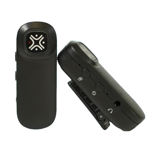 Image of Xtreme Acoustics XAWL303 UHF Wireless Single Channel Collar Microphone for Mobile and Camera Recording with Monitoring for YouTube, Singing, Vlogging, Recording