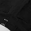 Jogging Bottoms Men's Tracksuit Bottoms Sports Trousers Baggy Leisure Trousers Men's Trend Rock Punk Gothic Asymmetric Punk Half Dress, black, XL #4