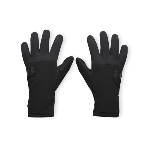 Under Armour Men's Storm Fleece Gloves, (001) Black / / Castlerock, Large