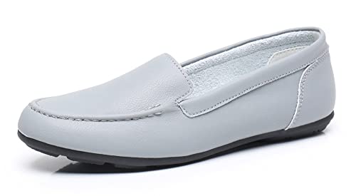 Venuscelia Women's Mulli Walking Flat Shoe (8 M Us,Grey) #TOP16