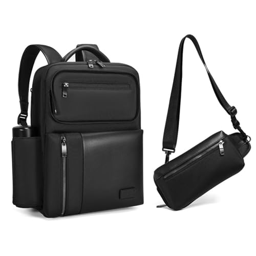 Sac à dos d'ordinateur et d'affaires étanche avec compartiment rembourré