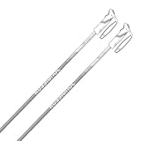 Rossignol - Skistöcke Electra Premium Clip Silver – Damen – Größe 105 – Grau