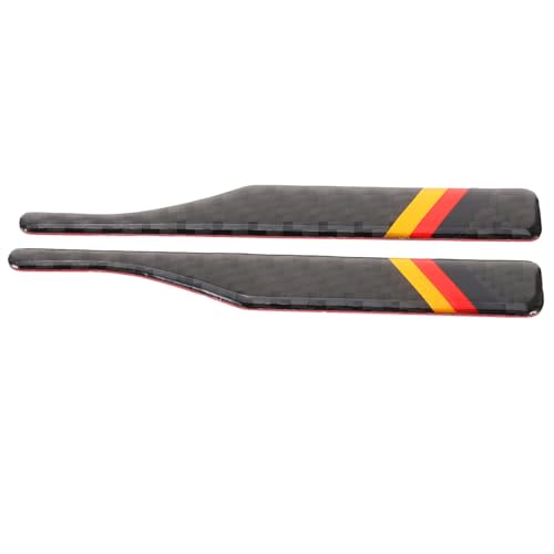 MOLUCKFU 1 Par De De Espejo Lateral De Fibra De Carbono Para Parachoques De Coche, Adhesivos De Fibra De Carbono, De Espejo Lateral Para Coche, De