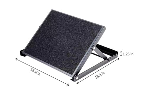 Tabla inclinada ajustable para sentadillas con 4 posiciones miniatura 2