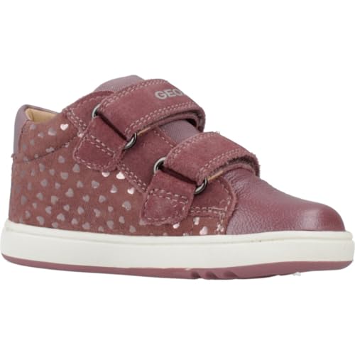 Geox Bébé Fille B Biglia Girl First Walker Shoe, Rose foncé, 20 EU