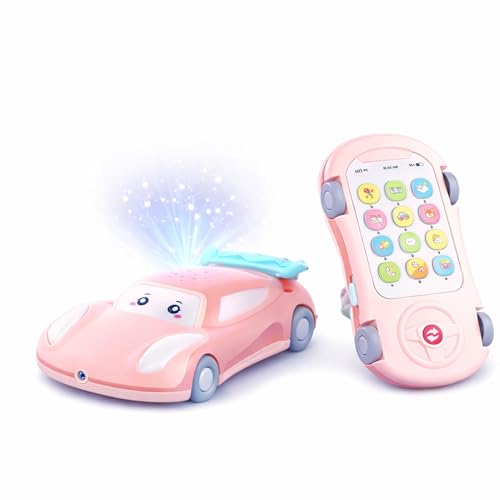 Image of Car Mobile Phone Toy for Kids |13 Functional Sounds and 2 Play Modes | Musical Kids Mobile Phone Toy with Rhymes, Tones & Lights | Early Learning Toy | Birthday Gift for Boys & Girls