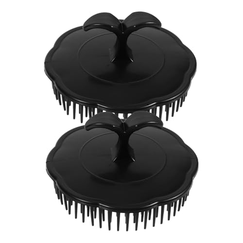 Gatuida 2pièces Brosse De Massage Pour Chevelu Nettoyeuse Exfoliante Et Peigne Pour Bain Lot De Brosses Pour Lavage Des Cheveux