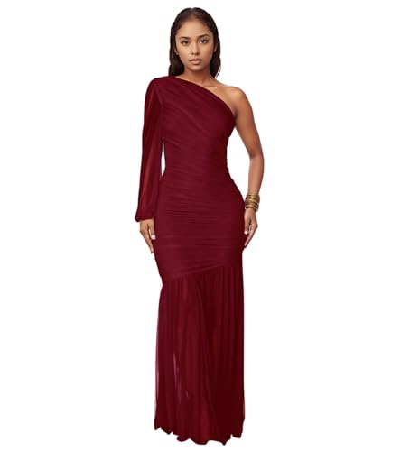 Image of PORRCEY Sexy Elegant Rhinestone Party Club Night Formal Dress for Women