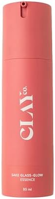 ClayCo Sake Glass-Glow Essence | Hydrating, Brightening & Texture-Smoothing Essence with Cica & Licorice | For Radiant, Even-Toned Skin | 80 ml