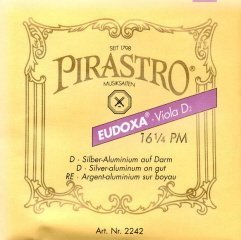 CUERDA VIOLA - Pirastro (Eudoxa 224251) (Tripa/Plata/Aluminio) (16 1/4 PM) 2ª Medium Viola 4/4