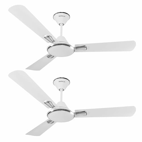 Havells 1200mm Festiva ES Ceiling Fan| Premium Finish| Energy Saving| Designer Fan for Home Decor| Elegant Looks| 230 m³/min Air Delivery| Hi-Speed Lo