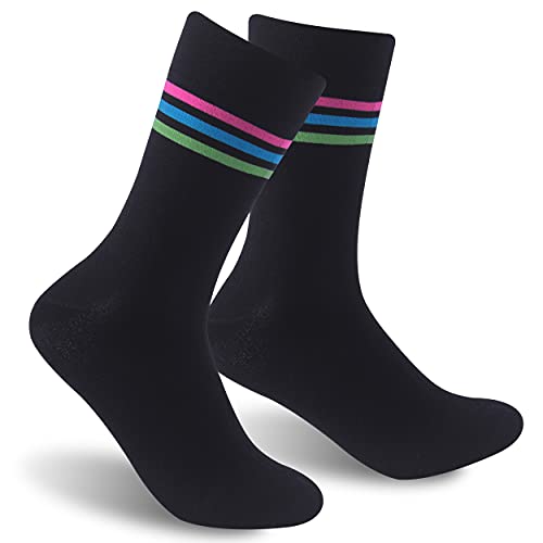 Image of RANDY SUN Waterproof Socks, Unisex Hiking Wading Trail Running Kayaking Crew Socks