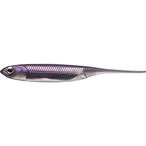 Fish Arrow Flash-J SW 4" (5 adet/paket) #122 Chameleon Purple/Silver Olta
