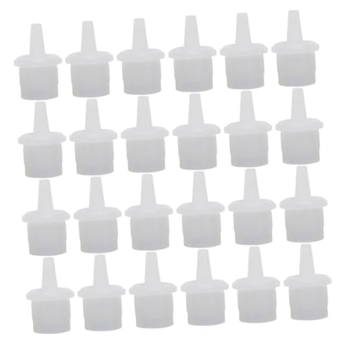 FRCOLOR Professional Lash Glue Bottle Stopper Set 100pcs Lash Glue Plugs Eyelash Grafting Tools