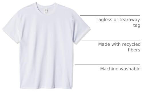 Image of Hanes Men's Ecosmart T-Shirt (Pack of 6)