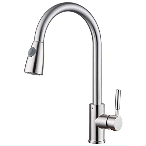 Grifo de cocina extraíble Craner monomando giratorio para preparar alimentos cómodamente 2
