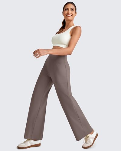 Image of G4Free EverGoing Wide Leg Ankle Pants for Petite Women with Pockets Stretch