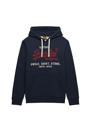 Superdry VL Heritage Relaxed Hood M2014122A Trench Navy Marl M | Ya disponible en tu tienda friki favorita! En mundofriki.es!