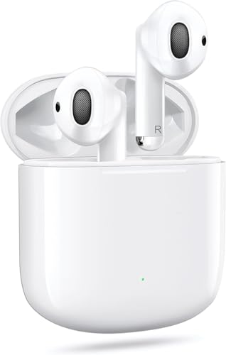 Ecouteurs Bluetooth sans Fil,Bluetooth 5.3 Ecouteurs sans Fil,Ecouteurs Hi-FI Son Stéréo,Écouteurs 35H Durée de Lecture CVC Réduction Casque Bluetooth pour iPhone,iPad Pro,Samsung,Xiaomi,Huawei