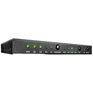 Lindy HDMI 2.0 Switch 18G 4 Ports with Audio