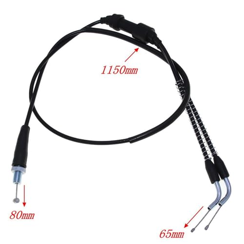 Cable de acelerador para Banshee YFZ350 compatible con modelos de 1987 a 2006 4