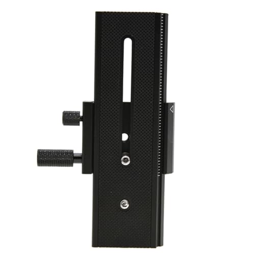 Soporte de varilla de riel macro aluminio negro accesorio enfoque manual para DSLR gimbal