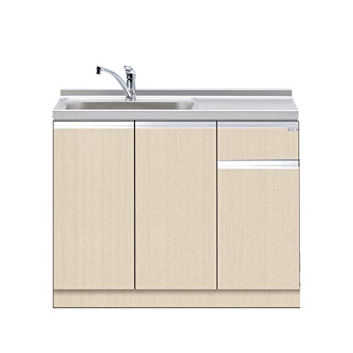 Amazon.co.jp: マイセット 一槽流し台 M2-105DS左M 300247 ハイトップ  