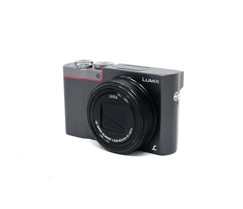 Panasonic appareil photo Lumix DMC-TZ101EGS Prime Voyage Zoom (20.1 mégapixels, 10x opt. Zoom, 7,6 cm (3 pouces) écran, 4K photo 30B / s, après mise au...