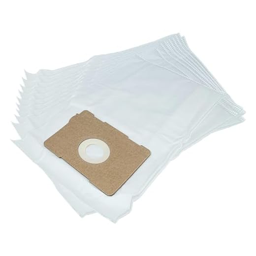 vhbw 10x Staubsaugerbeutel kompatibel mit Protool VCP17E, VCP 170E, VCP 170 E, VCP 171, VCP 171E Staubsauger - Mikrovlies