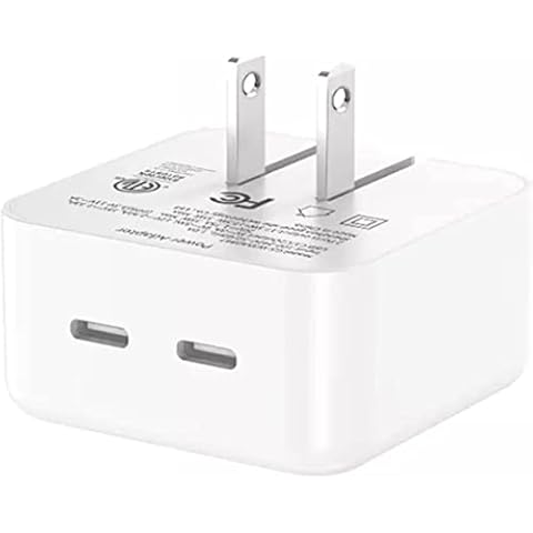 35W Dual USB-C Port Compact Power Adapter, BD&M USB C Fast Charging Block, ​​​​​​PD 3.0​​​​ Wall Charger for iPhone 14/13 Pro/13 Pro Max/12/11/iPad/MacBook Air/Samsung/Galaxy S22/S21/Pixel 6 &.. More Cover
