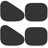 4PCS Car Window Shade Car Side Window Covers Automobile Sunshade Front and Rear Windows Sunshades