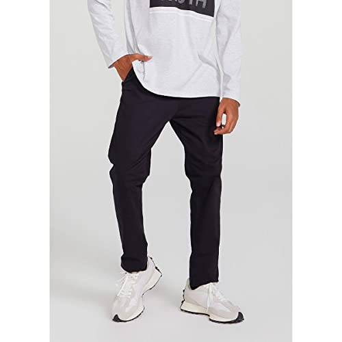 Calça Em Sarja Masculina Chino Preto 038