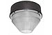 RAB VANGQL85277 Van Garage 15 Round 85W Ql 277V 4000K Induction, Bronze Color