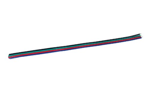 Cavo lungo 1 metro a 4 poli, 4 x 0,6 mm, prolunga
