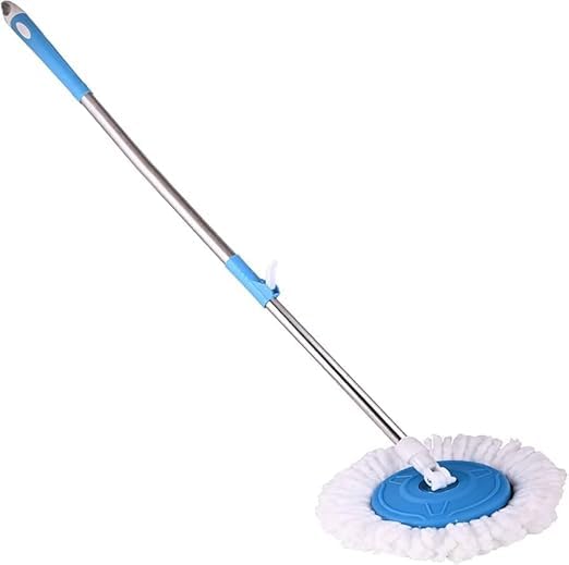 Steel Floor Cleaner Mop with Wet & Dry Use | Stick Rod for Profes...