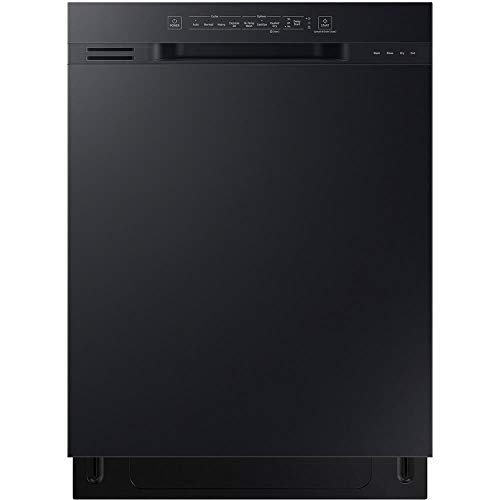 Samsung DW80N3030UB Front Control 51 dBA Dishwasher with Hybrid Interior in Black