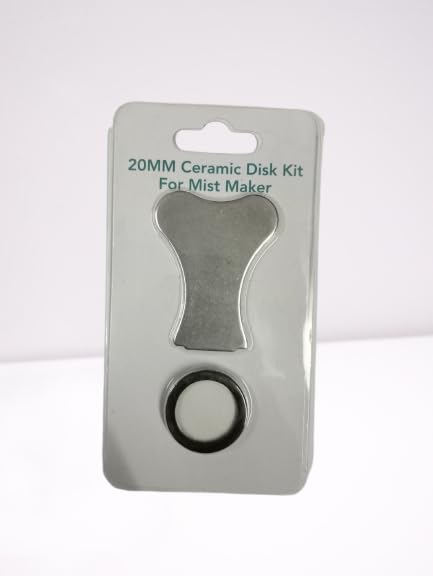 Vinayakart 20MM Ceramic Disk Kit for Mist Maker,Fog Machine with Key Tool (B0C9TDWG3C) Amazon Price History, Amazon Price Tracker