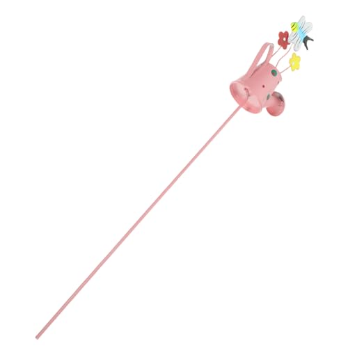 MOTHNUR 属製小型バケツ型ガーデンステーク 耐久アイアン製園用装飾品 屋外植物鉢用スティック ガーデンパーティーデコレーション向け