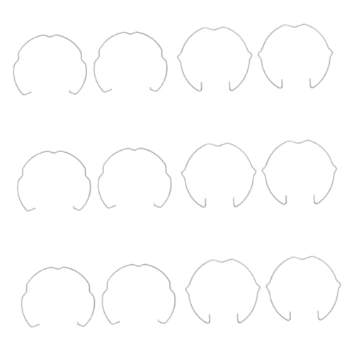 ULDIGI Djustable Lamp Rings for Mr16 Lights Ceiling Fan Spring Clip Clamp Retaining Spring Clip for Residential Office Lighting