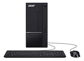Acer Aspire TC-866-UR11 Desktop, 9th Gen Intel Core i5-9400 6-Core Processor, 8GB 2666MHz DDR4, 512GB SSD, 8X DVD, 802.11ac WiFi 5, USB 3.1 Type C, Windows 10 Home