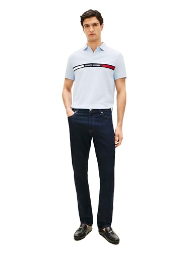 Image of Tommy Hilfiger Men's Short Sleeve Casual Polo Shirts in Regular Fit with Chest Logo Designs